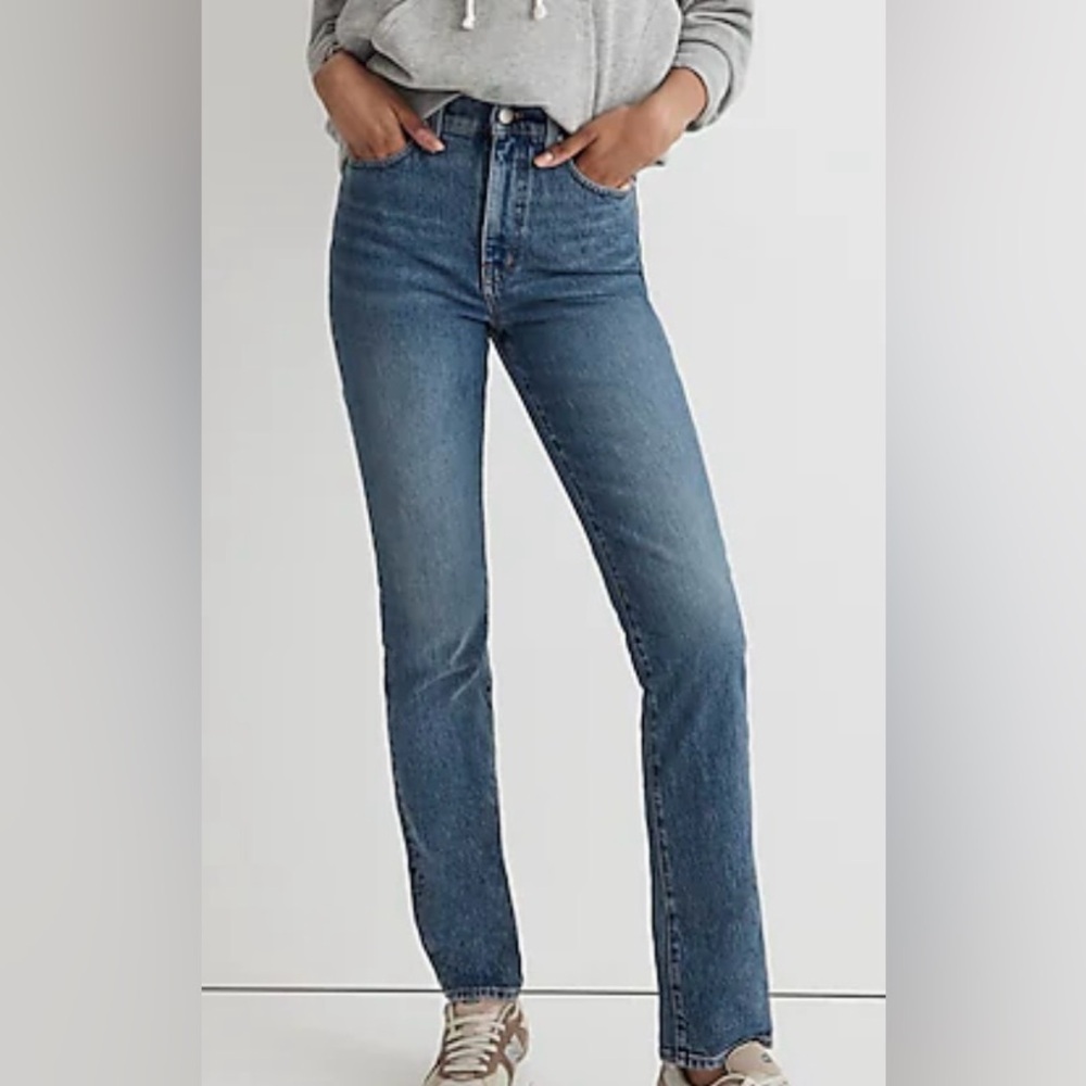 Madewell The Perfect Vintage Jean Straight Leg Size 25T - Picture 1 of 8
